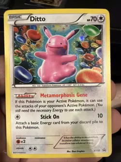 Pokemon Ditto XY40 Promo Card MP - Image 1