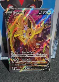 Jolteon V SWSH183 SWSH: Sword & Shield Promo Cards Holo - Image 2
