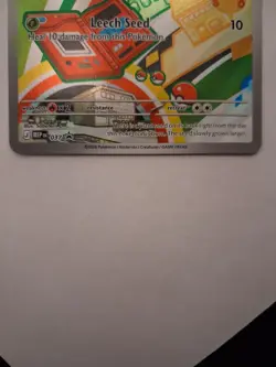 Pokemon First Partner Series 1 Bulbasaur 037 Rare Promo Card NM+ - Image 2
