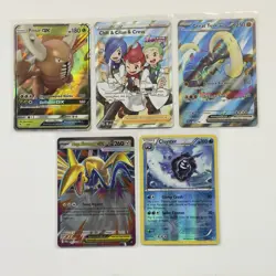 Pokemon Card Lot (5 Cards) - Vintage Full Hyper Ultra Rare IR SIR AR Holo SAR - Image 1