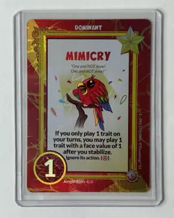 Mimicry Doomlings Card, Great condition, OVL E-093 Holofoil - Image 1