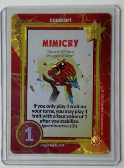 Mimicry Doomlings Card, Great condition, OVL E-093 Holofoil - Image 2