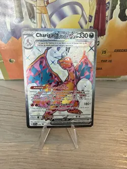 Charizard ex SVP 056 SV Scarlet & Violet Black Star Promo Pokemon Card - NM - Image 1