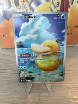 Psyduck 226/217 Illustration Rare Ascended Heroes Pokemon Card TCG NM - Image 1