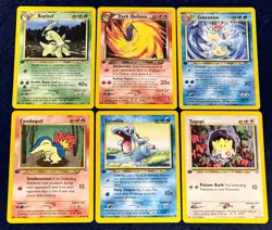Pokemon Card WOTC Lot - 41 1st Edition Cards - Cleffa Houndoom Sneasel - Image 5