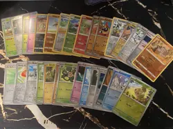 Pokemon 30 X HOLO/REVERSE only AUTHENTIC card Lot All Cards In Photo - Image 1
