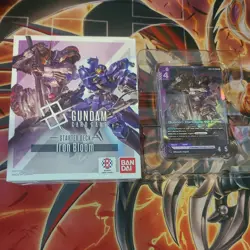 ST05 Deck Iron bloom Gundam Card Game TCG No Bonus Foil Pack English - Image 1
