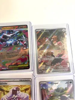 Pokemon TCG SIR, IR / full art phantasmal flames Charizard , Card Lot 8 cards NM - Image 3