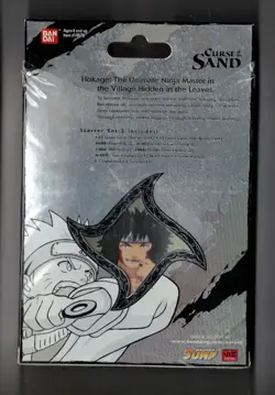 Bandai Naruto CCG Curse of the Sand Starter Deck 2006 40 cards Factory Sealed - Image 2