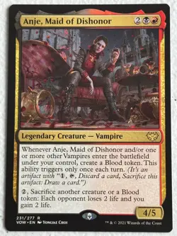 Anje, Maid of Dishonor 231 R Innistrad: Crimson Vow - Image 1