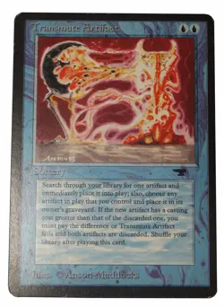 -=[ Magic The Gathering ]=- Transmute Artifact - Antiquities (ATQ)1a - Image 1