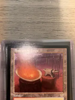 Battlefield Forge MtG Apocalypse Magic the Gathering Rare Land NM CLEAN! - Image 3