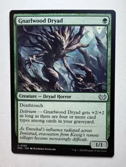 Gnarlwood Dryad [Duskmourn: House of Horror Commander] Magic MTG - Image 1