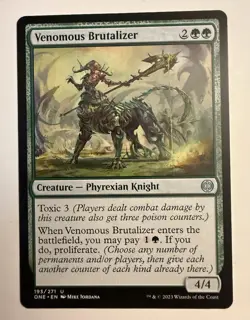 Venomous Brutalizer - 193 - ONE - NM - MTG - Magic the Gathering - Image 1