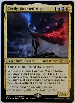 Mtg Cecily, Haunted Mage Secret Lair Drop Regular ID 106 - Image 1