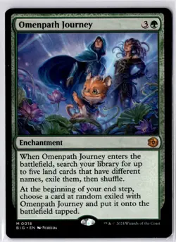 Omenpath Journey Outlaws of Thunder Junction: the Big Score Regular NM M 0018 - Image 1