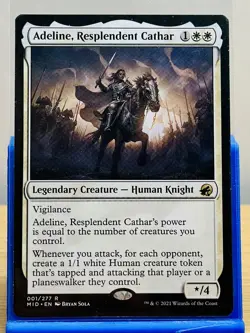 Adeline, Resplendent Cathar Commander: Tarkir: Dragonstorm Regular - Image 1
