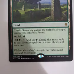Magic The Gathering Castle Garenbrig 240/269 Rare Regular - Image 3
