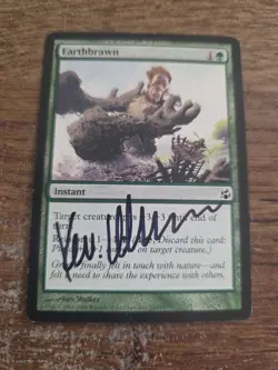 Earthbrawn Artist Proof SIGNED By Kev Walker Magic The Gathering - Image 1