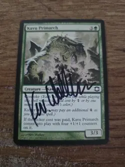 Kavu Primarch Artist Proof SIGNED By Kev Walker Magic The Gathering - Image 1