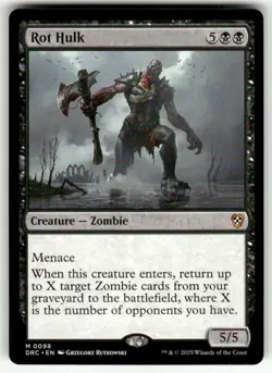 ROT HULK #98 MTG COMMANDER: AETHERDRIFT MYTHIC - Image 1