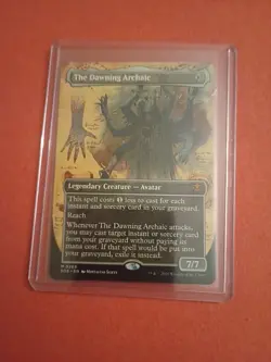The Dawning Archaic 289 (Borderless) Secrets of Strixhaven Regular MTG SOS NM - Image 3