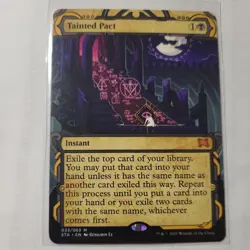 x1 Tainted Pact STA MTG 33 SHOWCASE BORDERLESS MYTHIC M/NM 1x - Image 1
