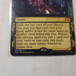 x1 Tainted Pact STA MTG 33 SHOWCASE BORDERLESS MYTHIC M/NM 1x - Image 2