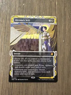 MTG Akroma's Will MYSTICAL ARCHIVE Non-Foil NM Secrets of Strixhaven SOA #0001 - Image 1