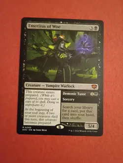 Emeritus of Woe 80 Secrets of Strixhaven Mtg - Image 1