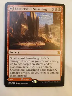 Shatterskull Smashing 161/280 Non Foil Mythic Zendikar Rising MTG Near Mint - Image 1