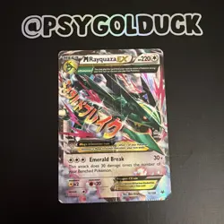 M Rayquaza EX 76/108 Full Art Ultra Rare Holo Pokemon TCG Roaring Skies DMG B19 - Image 1