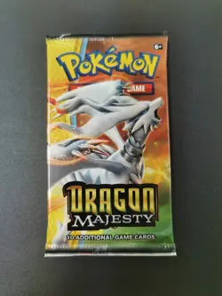 POKEMON Dragon Majesty Booster Pack - Reshiram NEW SEALED - Image 1