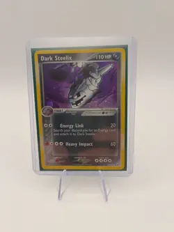 Pokemon Dark Steelix 10/109 Ex Team Rocket Returns 2004 - Image 1