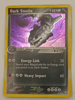 Pokemon Dark Steelix 10/109 Ex Team Rocket Returns 2004 - Image 4