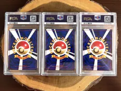 POKEMON TRIO SET PSA 9 DARK JOLTEON, DARK VAPOREON, DARK FLAREON JAPANESE ROCKET - Image 2