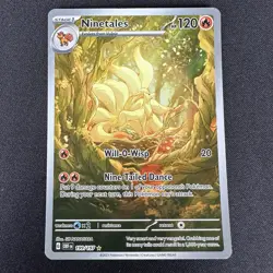 Ninetales 199/197 SV03 Obsidian Flames Illustration Rare Pokemon TCG NM/M - Image 1