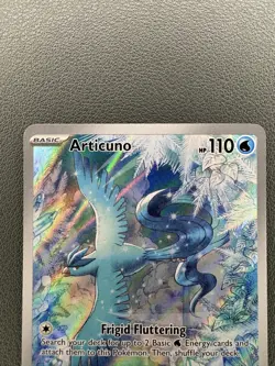 Articuno NM IR 161/159 Sv09: Journey Together Pokemon TCG Holo Illustration Rare - Image 2