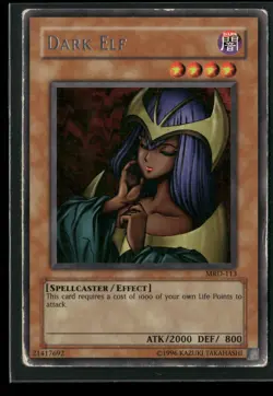 Dark Elf MRD-113 Rare Metal Raiders Yu-Gi-Oh Heavily Played - Image 1