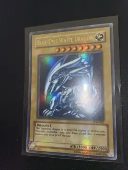 RARE HOLO Konami Blue-Eyes White Dragon SDK-001 Yu-Gi-Oh! - Image 2