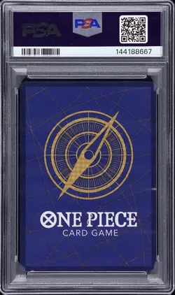 2024 One Piece OP06 EN Manga Alternate Art PRB01 #118 Roronoa Zoro PSA 10 - Image 2