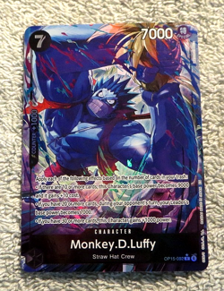 Monkey.D.Luffy OP15-092 R Alt Art - One Piece Adventure on Kami's Island EB04 - Image 3