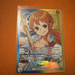 Nami Leader Alt Art OP11-041 A Fist of Divine Speed NM One Piece Tcg - Image 1