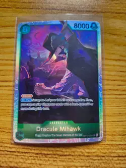 Dracule Mihawk OP12-030 SR One Piece TCG NM Canadian Seller! - Image 1