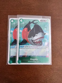 2x EB04-018 Megalo One Piece TCG NM Canadian Seller - Image 1