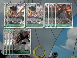One Piece TCG OP12 Rorona Zoro Green Competitive Deck w/ 10 Dons!! - English - Image 2