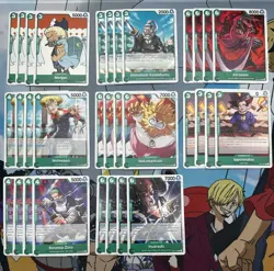 One Piece TCG OP12 Rorona Zoro Green Competitive Deck w/ 10 Dons!! - English - Image 3