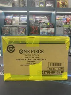 One Piece Card Game PRB-02 Premium Booster - THE BEST Vol.2 -FACTORY SEALED CASE - Image 1