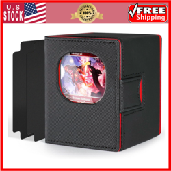 MTG Deck Box for Commander Display|With 2 Card Dividers|Trading Card Storage Box - Image 1