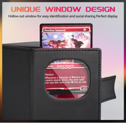 MTG Deck Box for Commander Display|With 2 Card Dividers|Trading Card Storage Box - Image 4